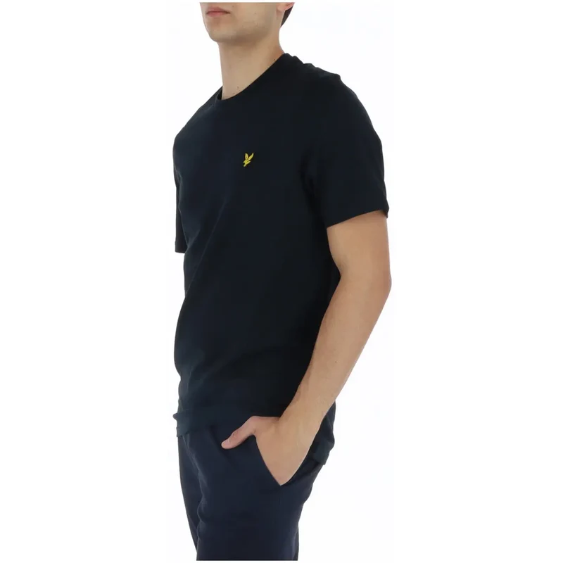 Lyle & Scott Men's Blue Printed Round Neck T-Shirt