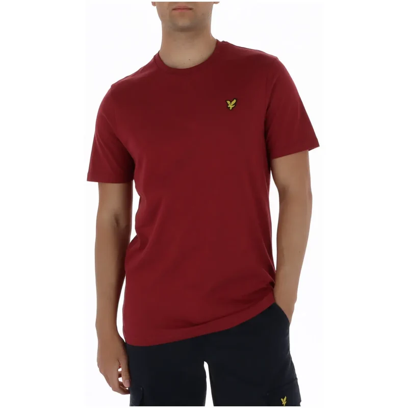 Lyle & Scott Men's Blue Printed Round Neck T-Shirt