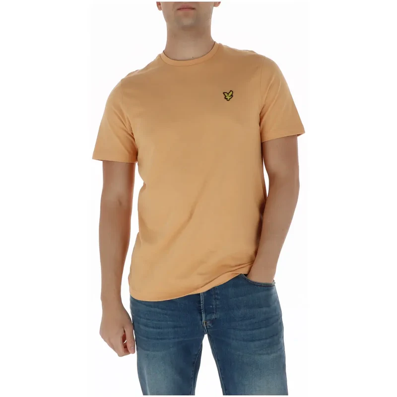 Lyle & Scott Men's Blue Printed Round Neck T-Shirt