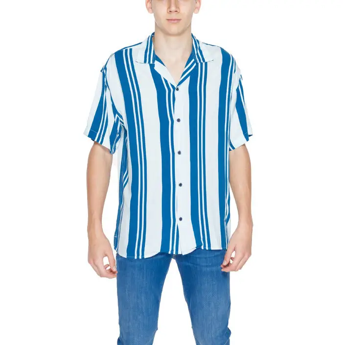 Jack & Jones - Chemise à manches courtes - Turquoise