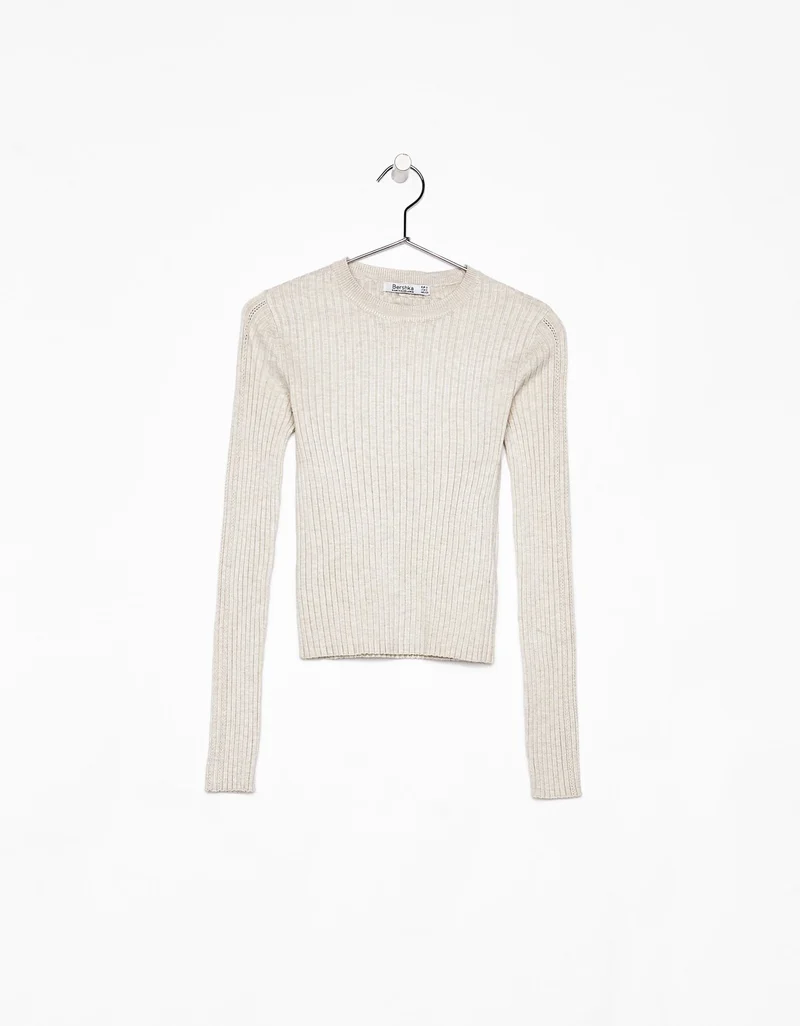 Ribbed sweater