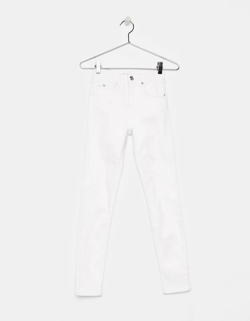 Super skinny mid-rise trousers
