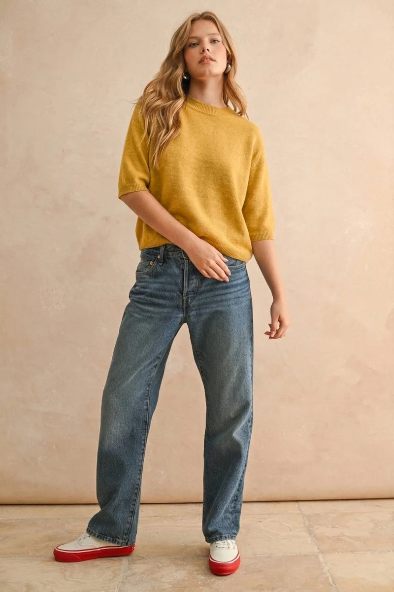 Bannana Short Sleeve Sweater