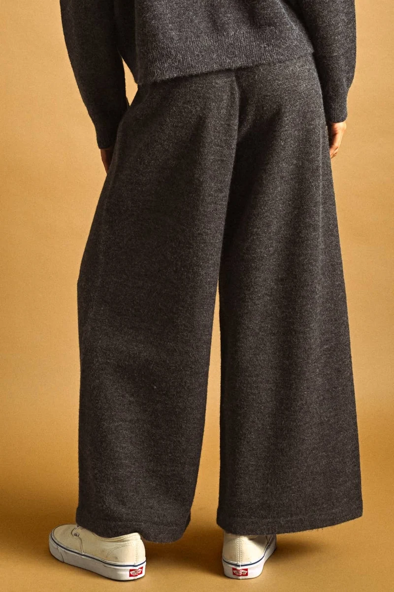 Relaxed Sweater Knit Pant