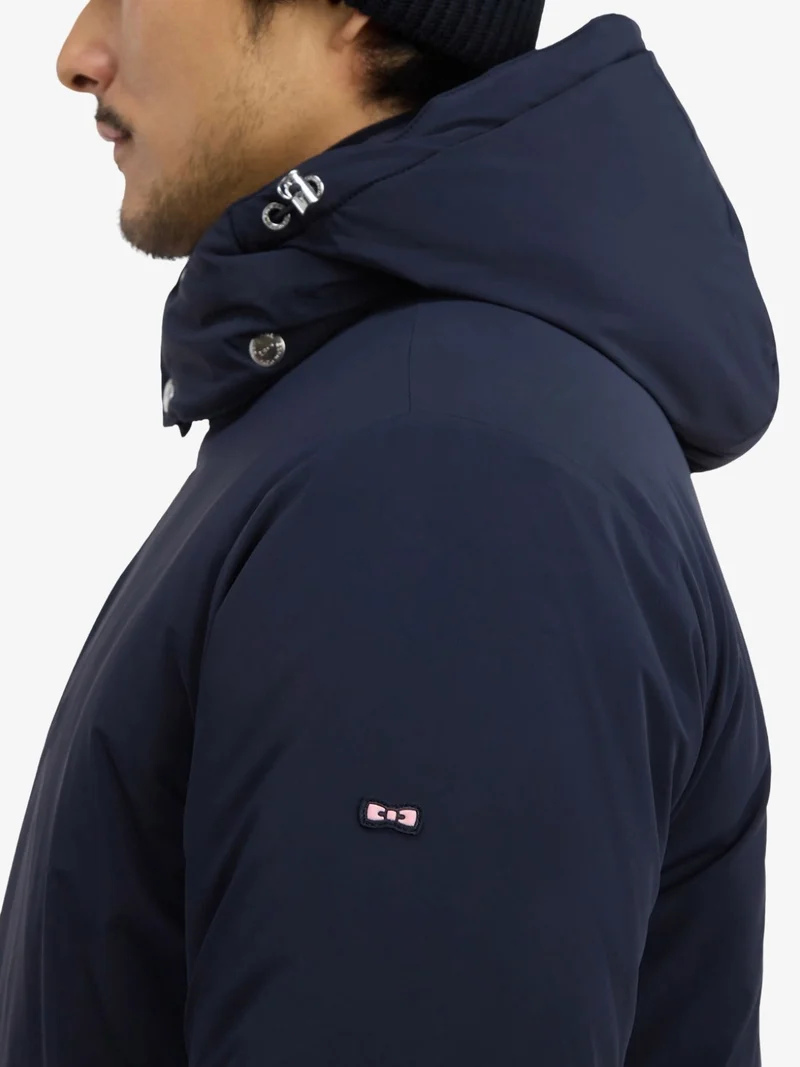 Blouson à capuche Eden Park marine