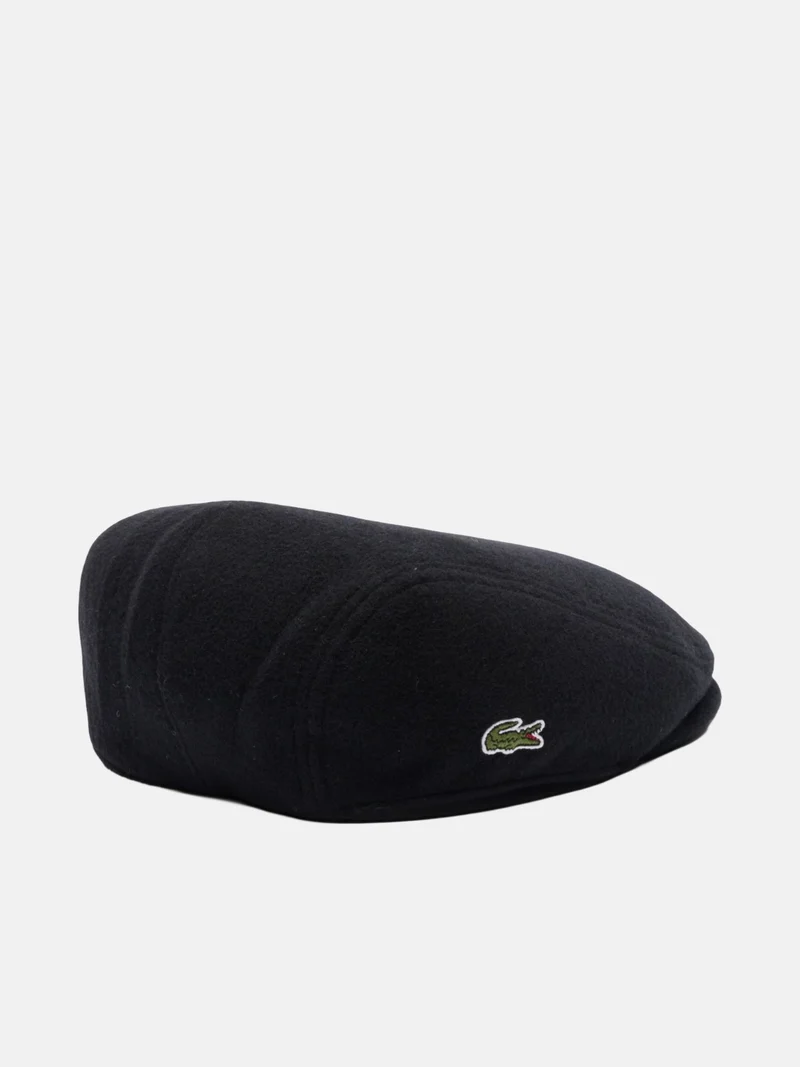 Béret Lacoste noir en laine