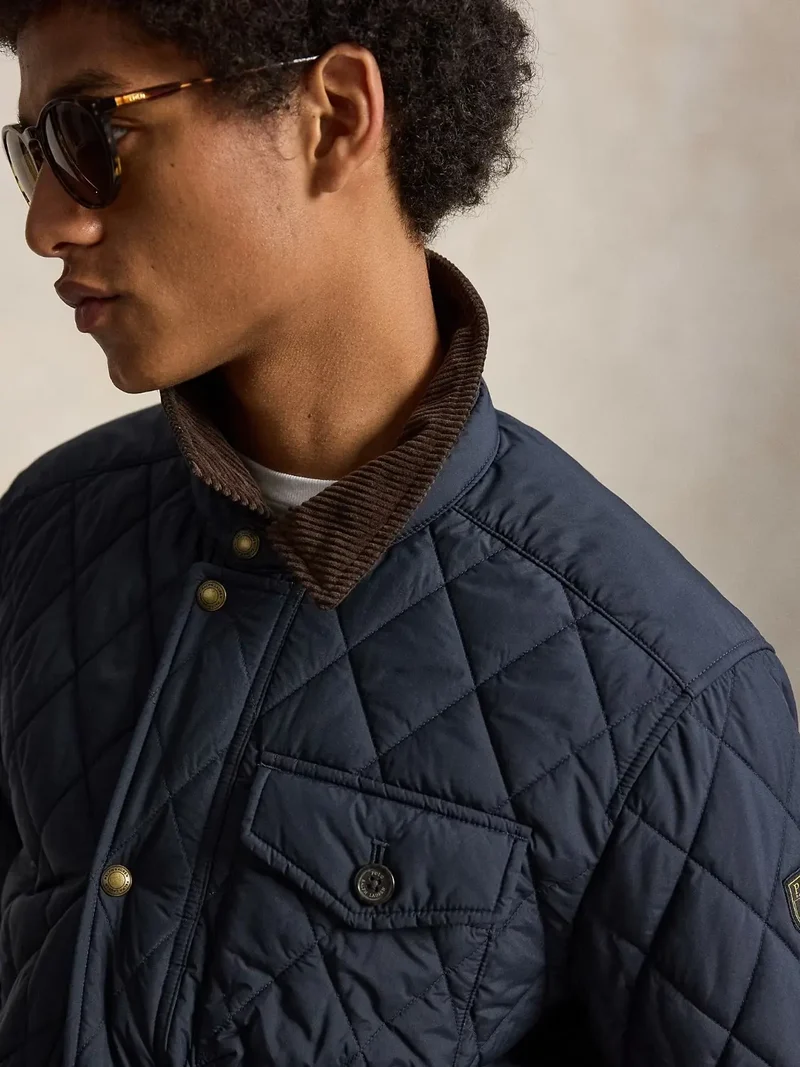 Veste matelassée Ralph Lauren marine