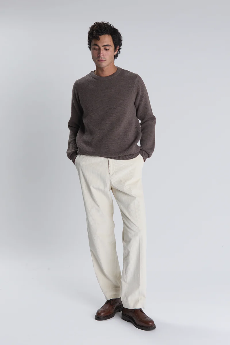 Pantalon Belleville écru