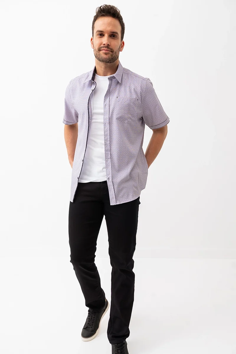 La chemise imprimée all-over