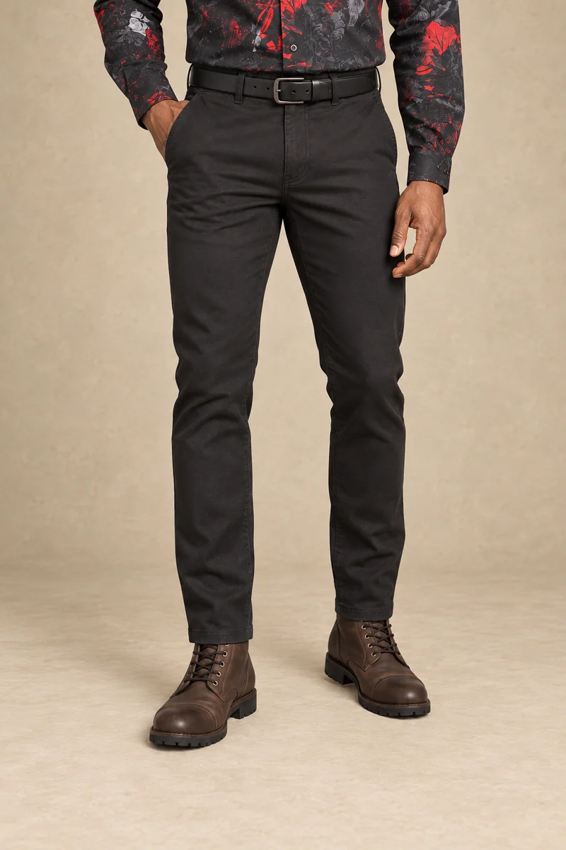 Le pantalon étroit extensible