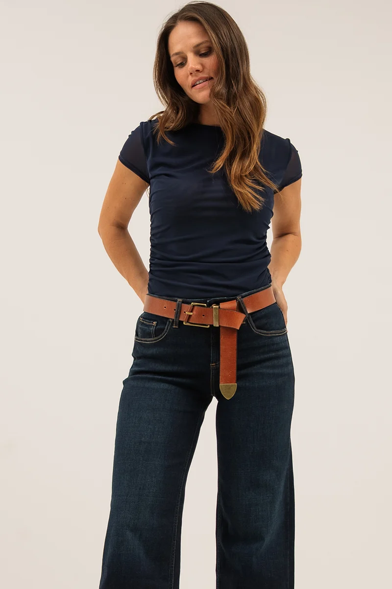 La ceinture longue à finir en boucle