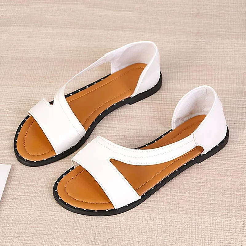 Kalilah | Sandales plates à bout ouvert pour femmes