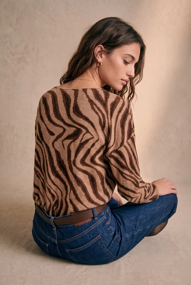 Pull zébré - Cristina