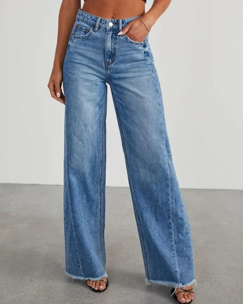 Liliane | Pantalon taille haute pour femme