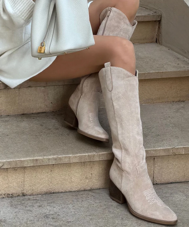 Emilienne | Bottes de cowboy hautes pour femmes