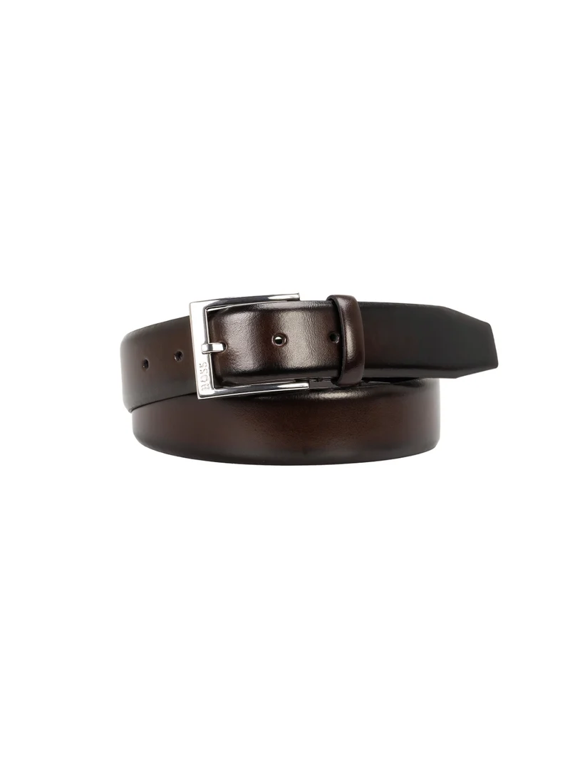 Ceinture BOSS marron en cuir