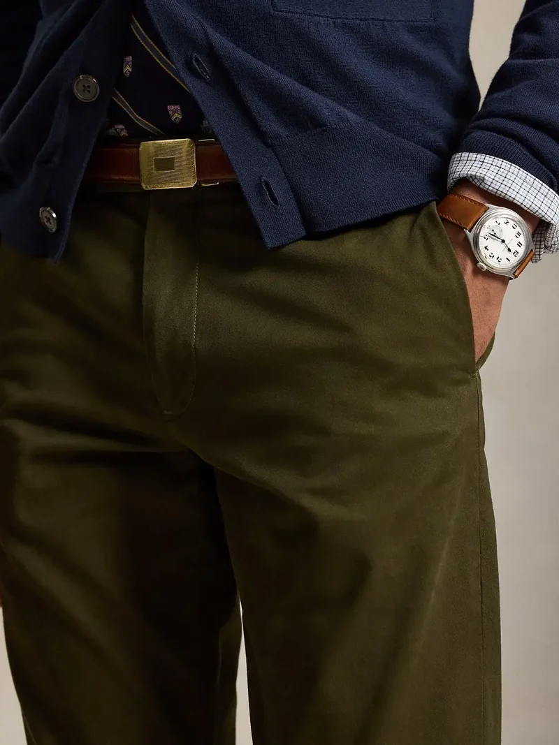 Pantalon chino Ralph Lauren kaki
