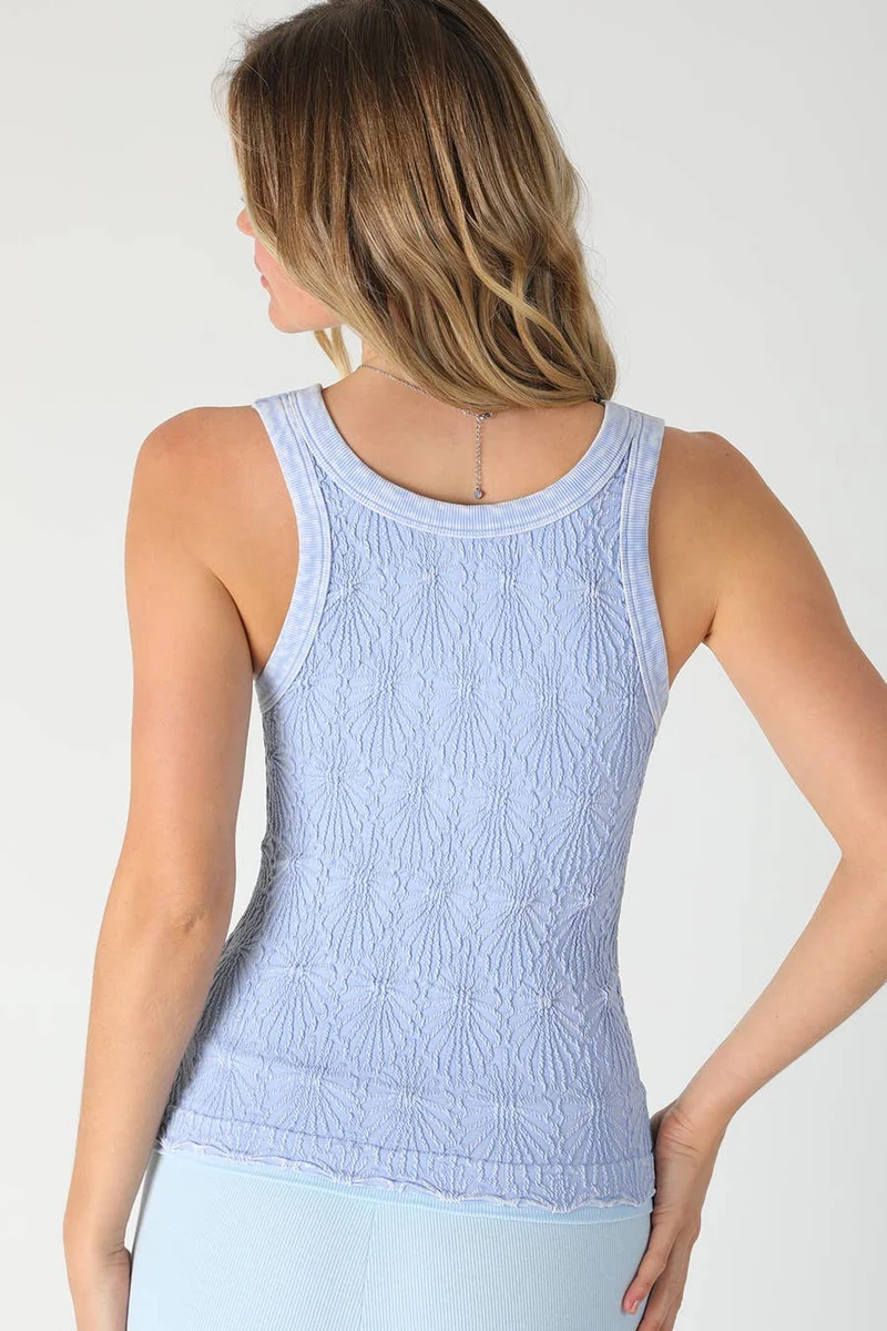 Vintage Reversible Lace Top: sage