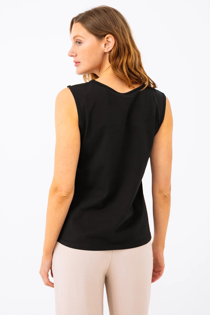 La camisole imprimé carré de fleurs