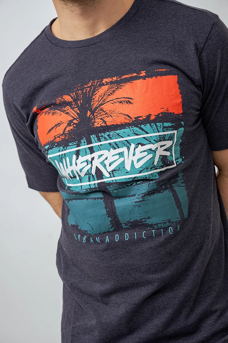 Le t-shirt imprimé « Wherever »
