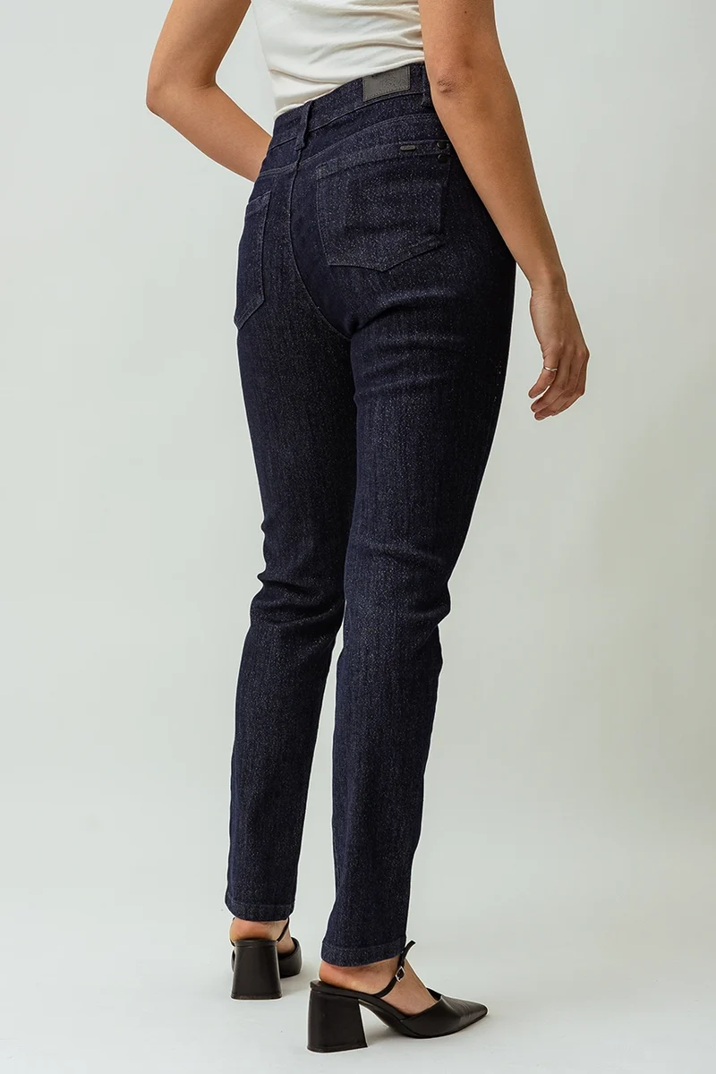 Le jeans étroit scintillant | Modèle Georgia