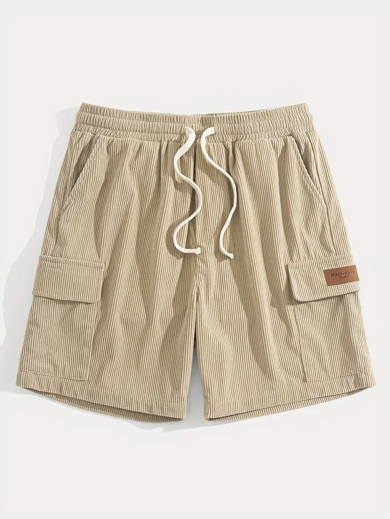 Zedric | Pantalon cargo d'été en velours côtelé pour homme