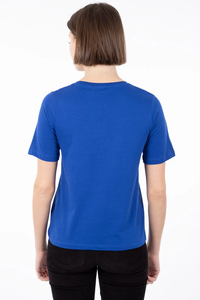 T-shirt avec broderie the moon | B.Young | 2 couleurs