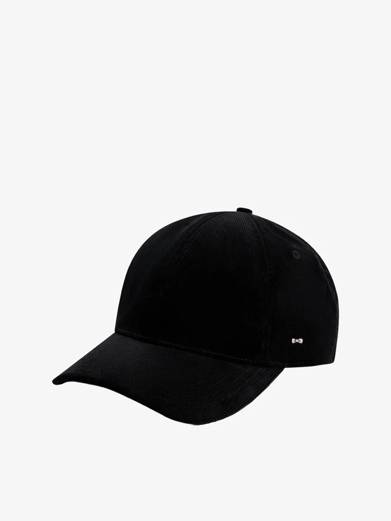 Casquette Eden Park noire en velours