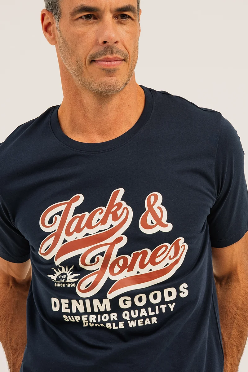 Le t-shirt imprimé logo “Denim Goods”