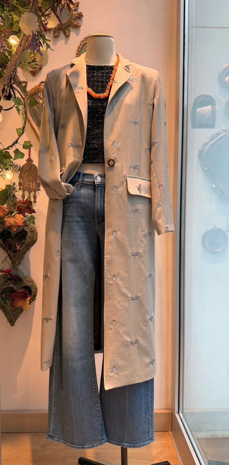 Denim mi-long