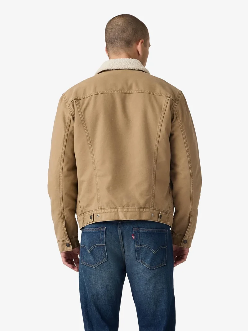 Veste sherpa Levi's Trucker beige