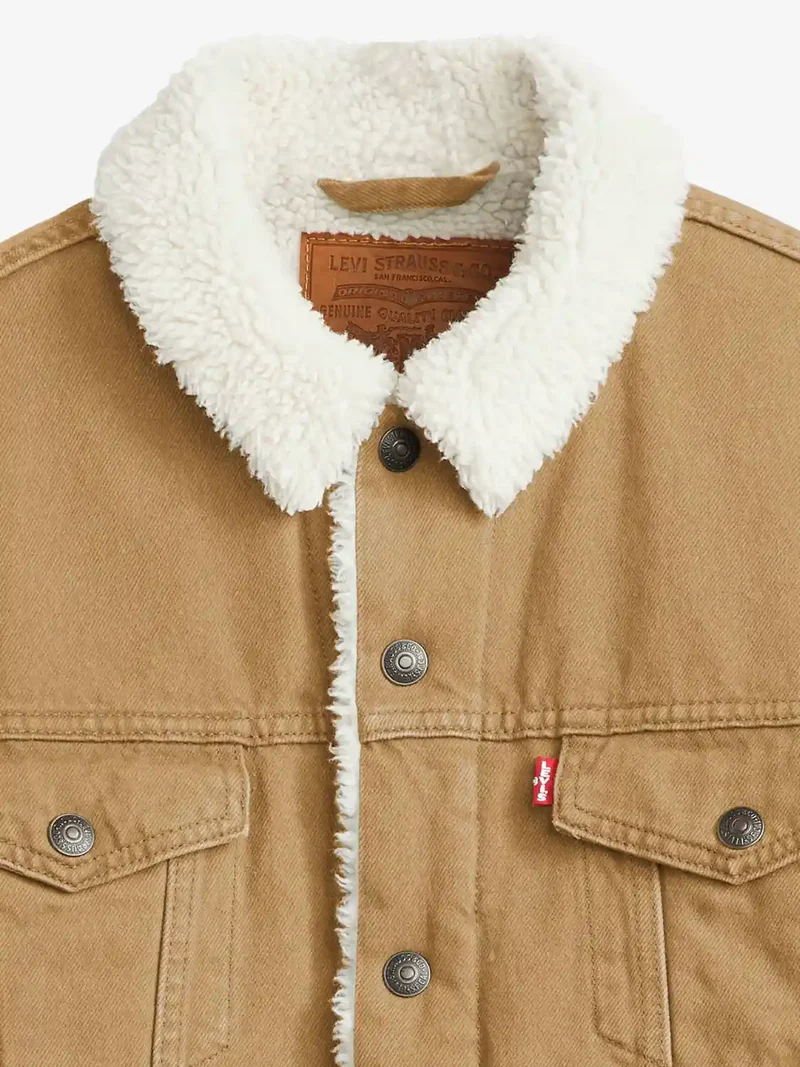 Veste sherpa Levi's Trucker beige