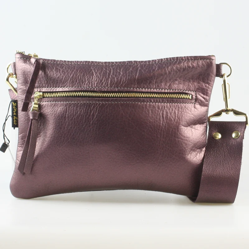 The Metallic Rita Crossbody and Hipbag: Copper
