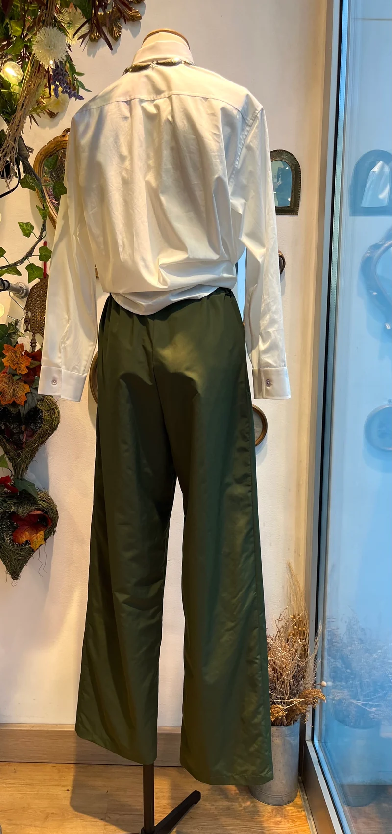 Pantalon olive Modigliani