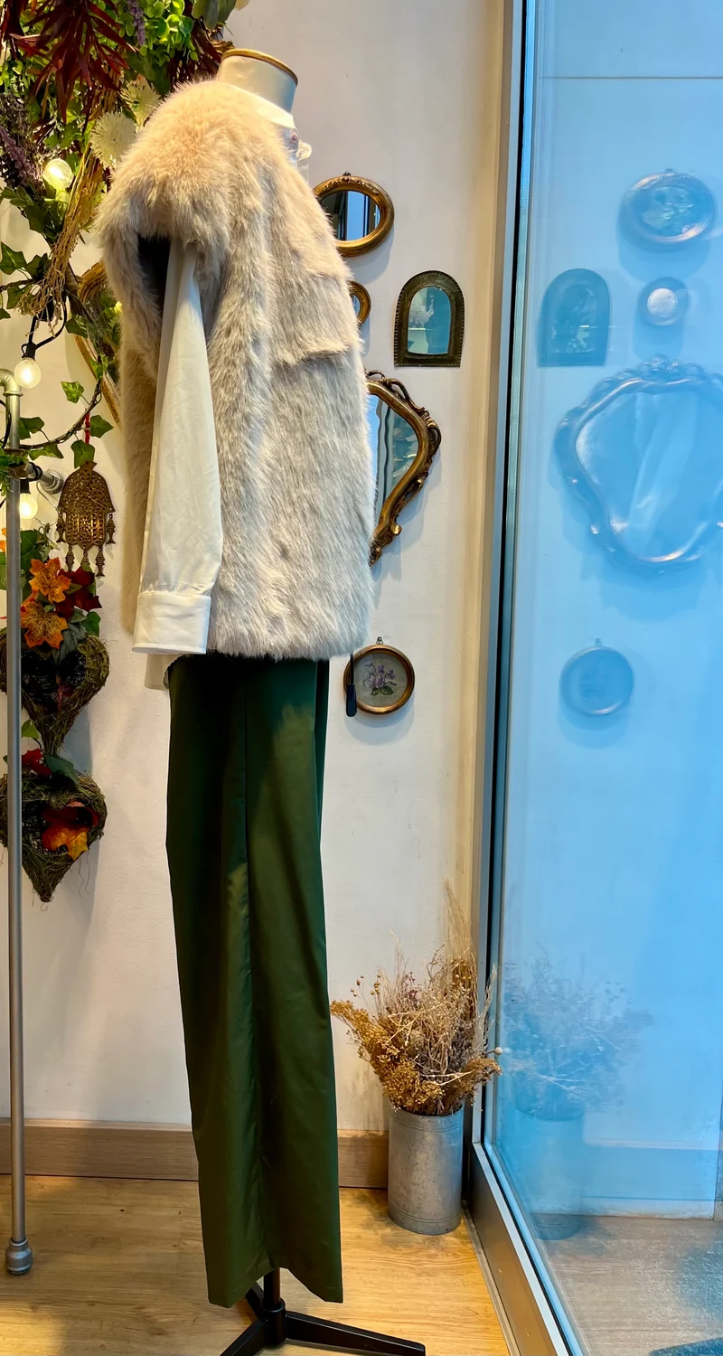 Pantalon olive Modigliani