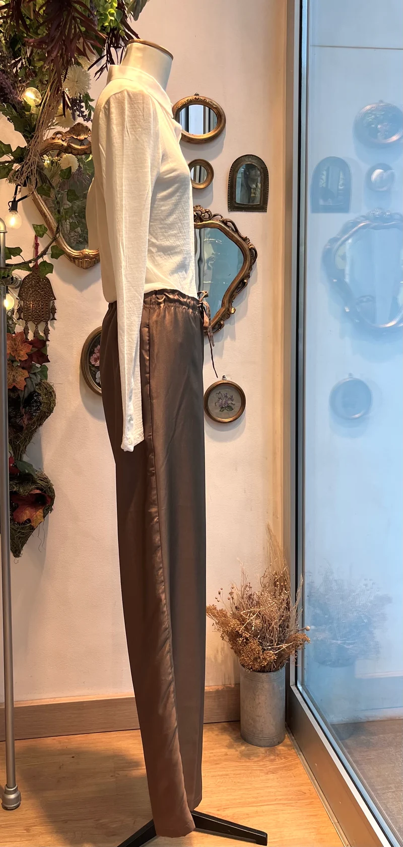 Pantalon tabac Modigliani