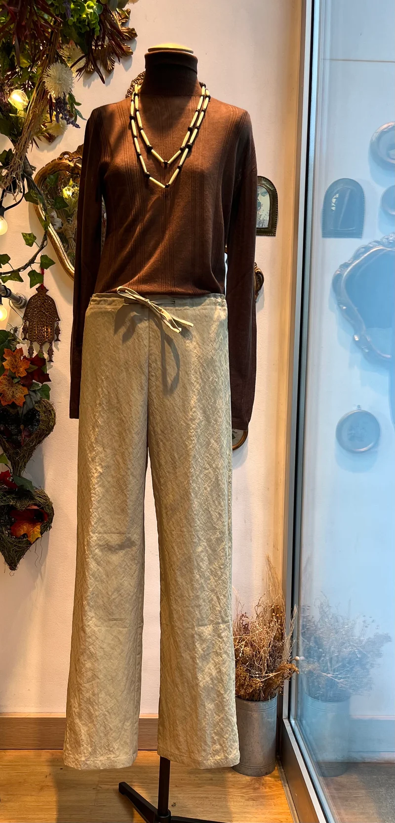 Pantalon en papyrus Modigliani