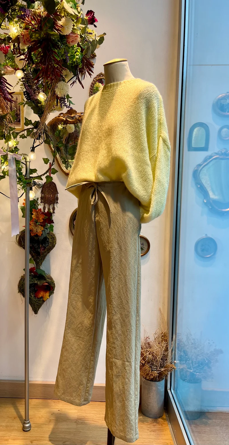 Pantalon en papyrus Modigliani
