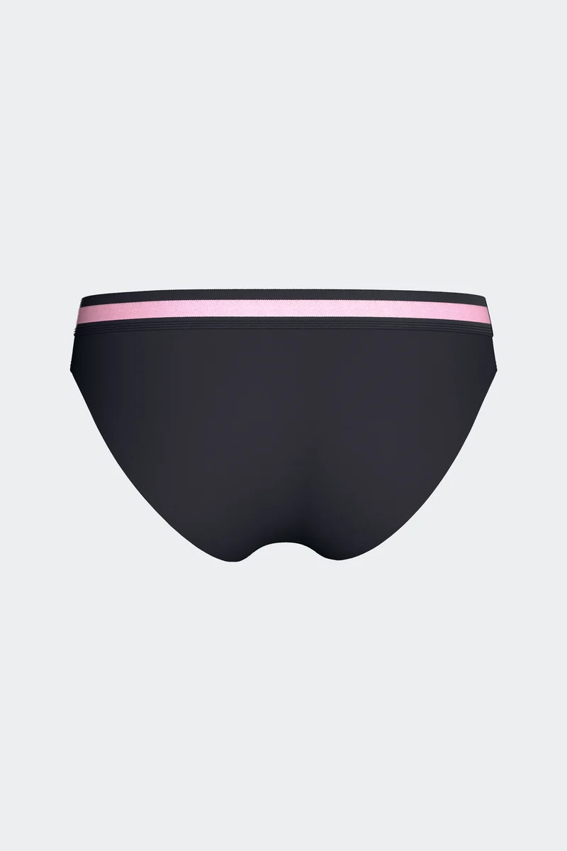 Culotte unie en coton stretch marine