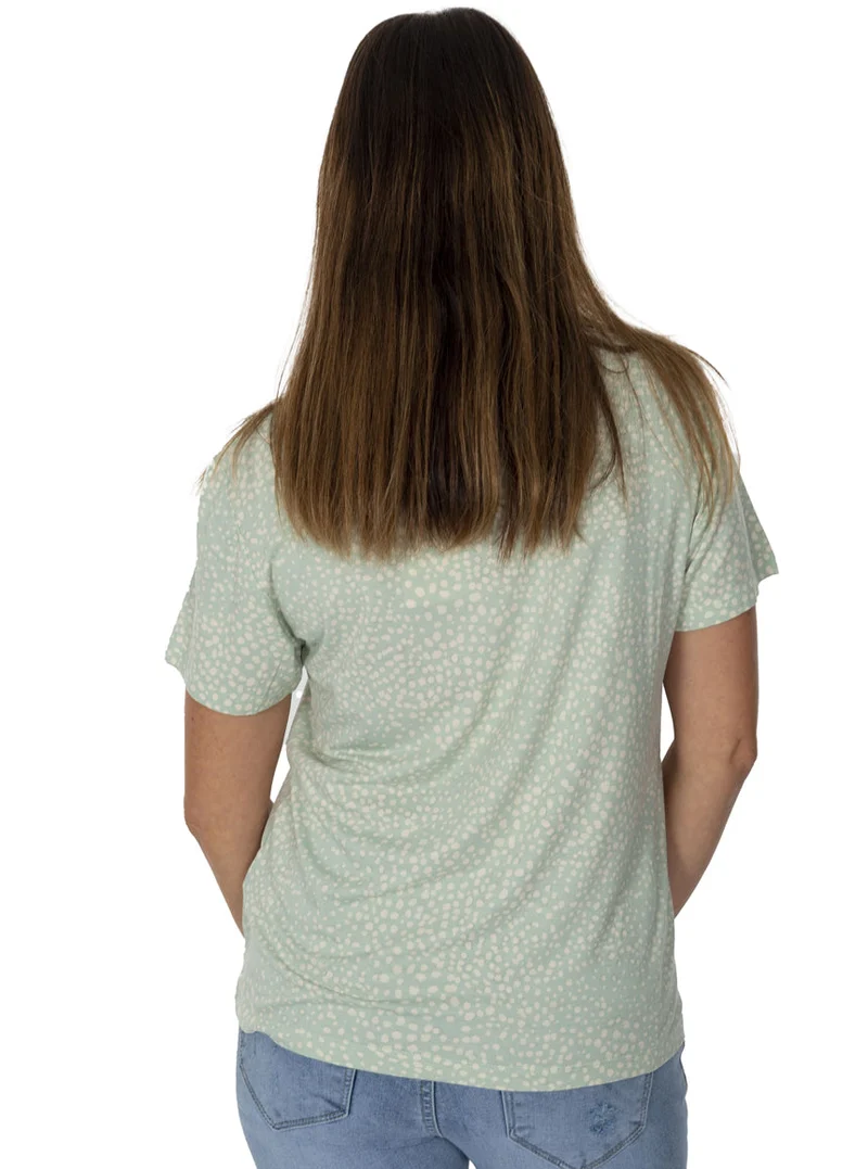 T-shirt en viscose à motifs | 3 couleurs