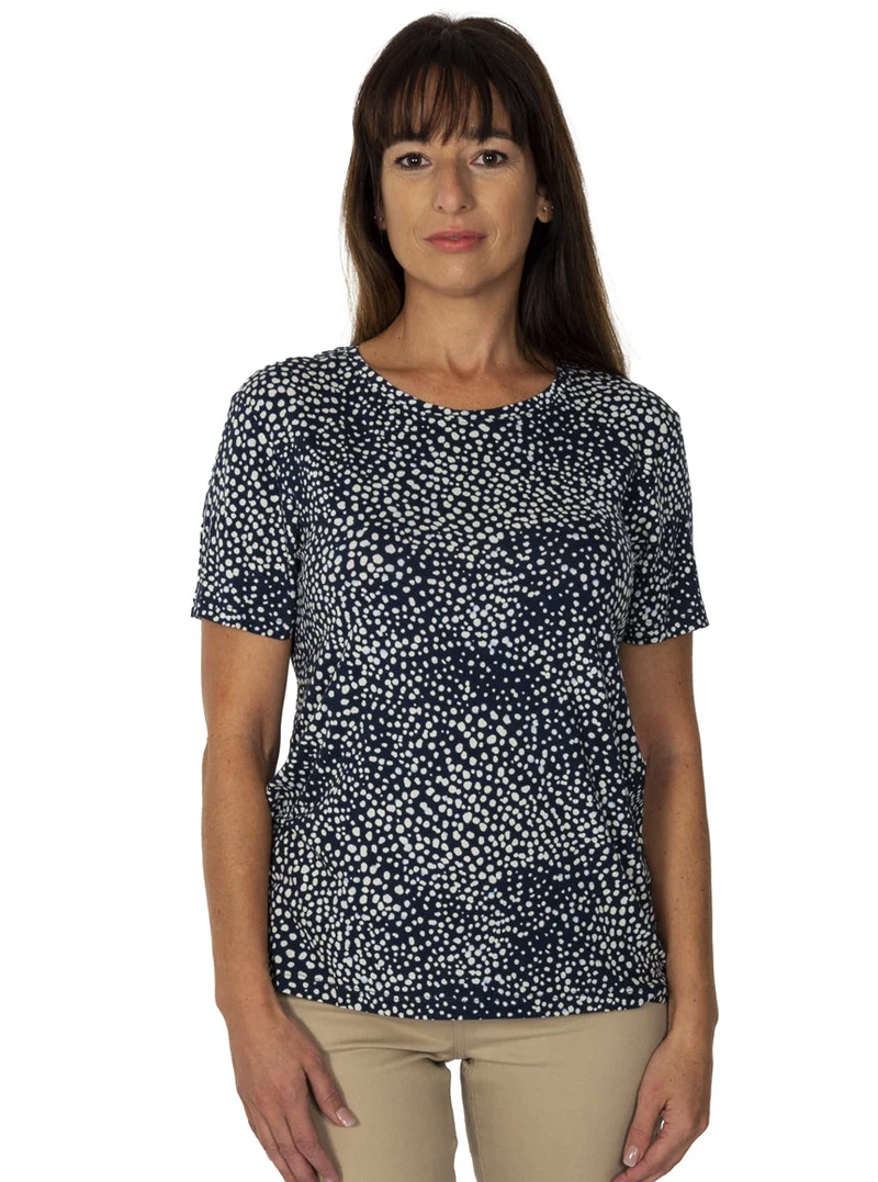 T-shirt en viscose à motifs | 3 couleurs