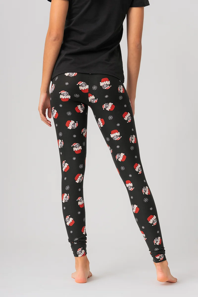 Le legging ultra doux chatons et cupcakes