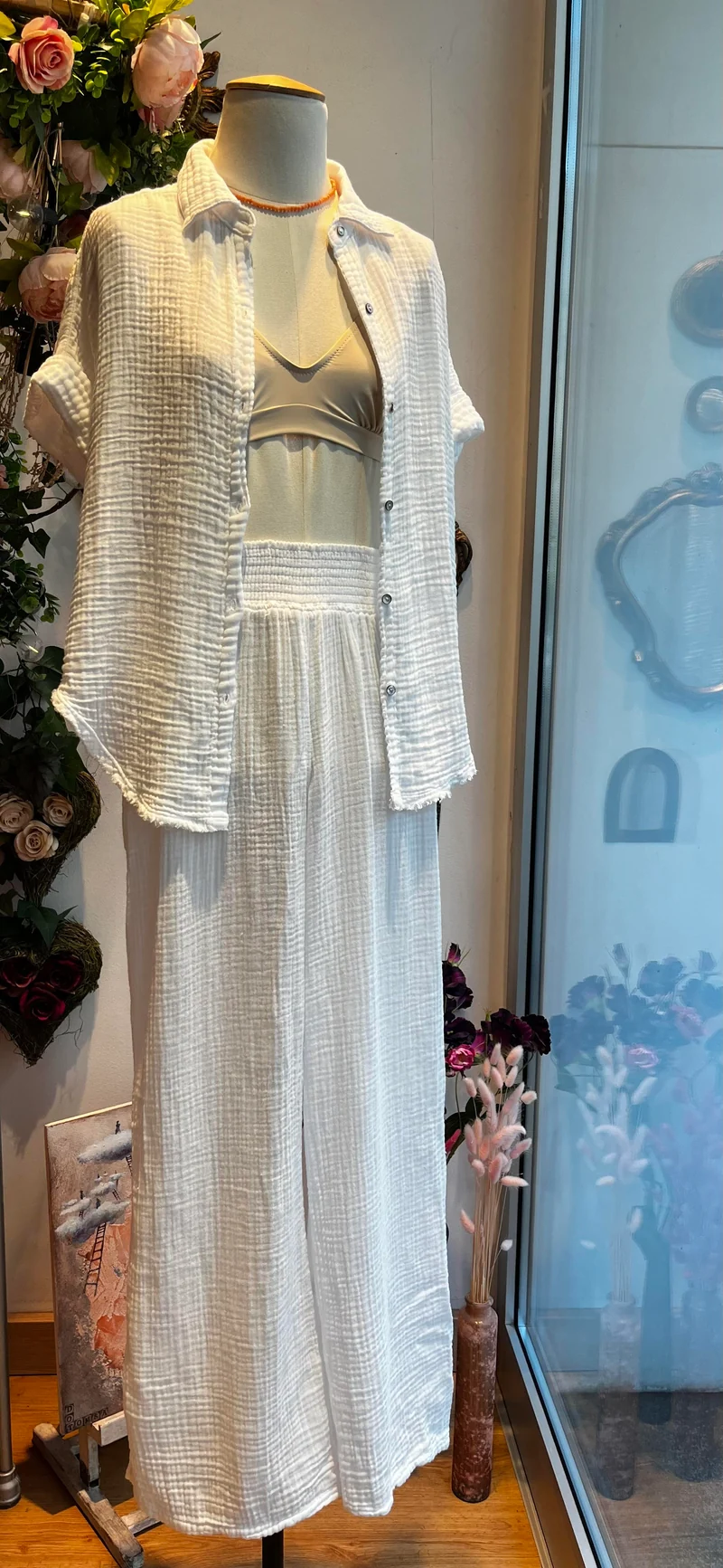 Pantalon blanc