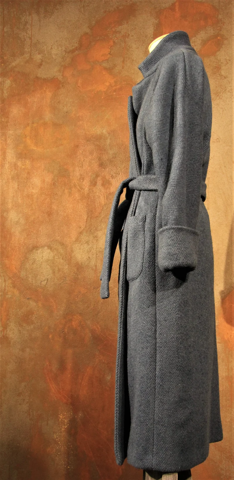 Manteau Vermeer Bleu Poudré