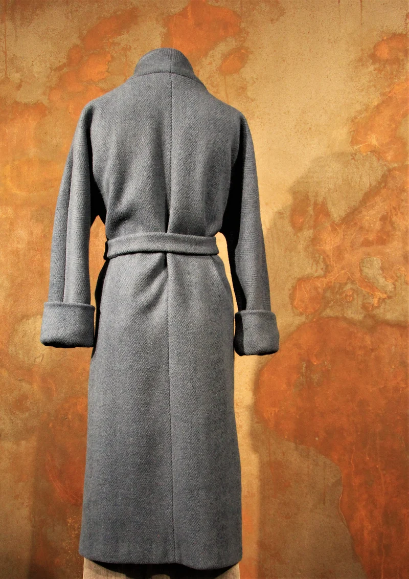 Manteau Vermeer Bleu Poudré