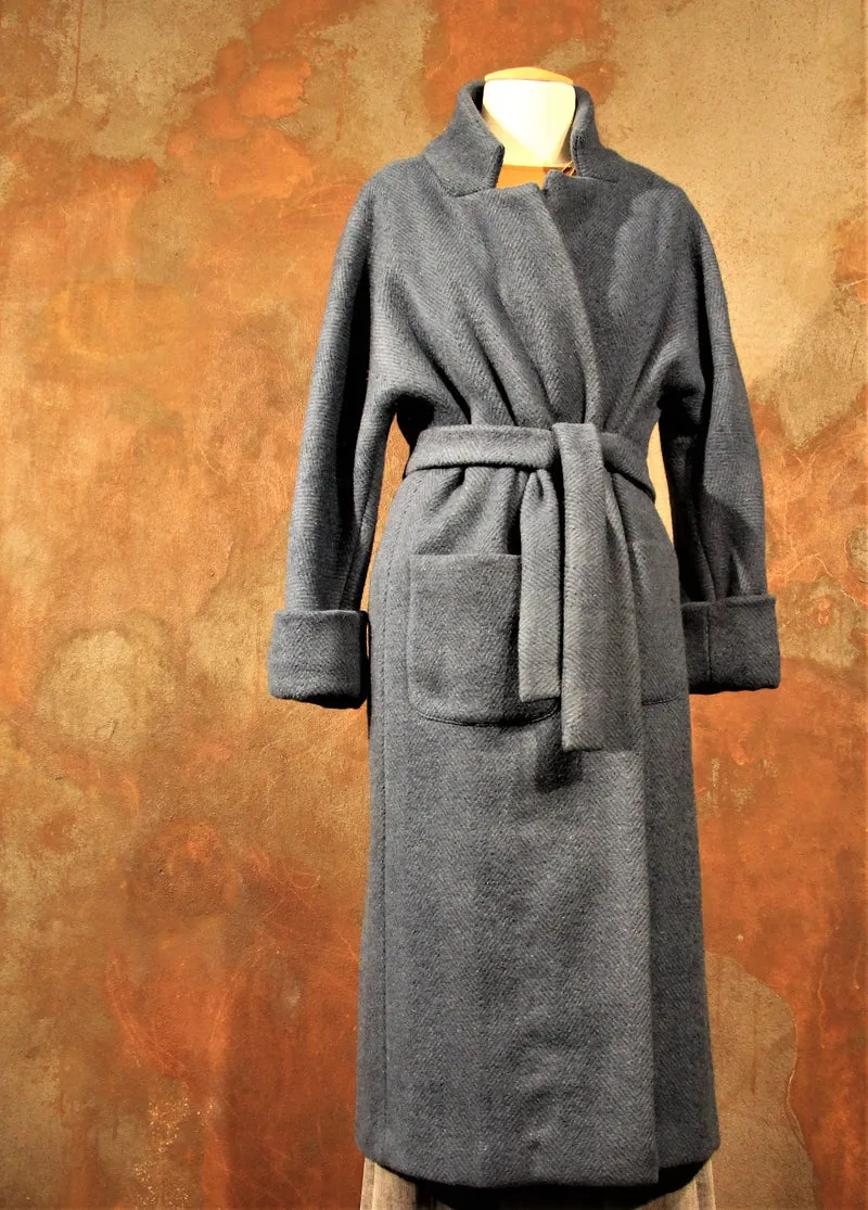 Manteau Vermeer Bleu Poudré