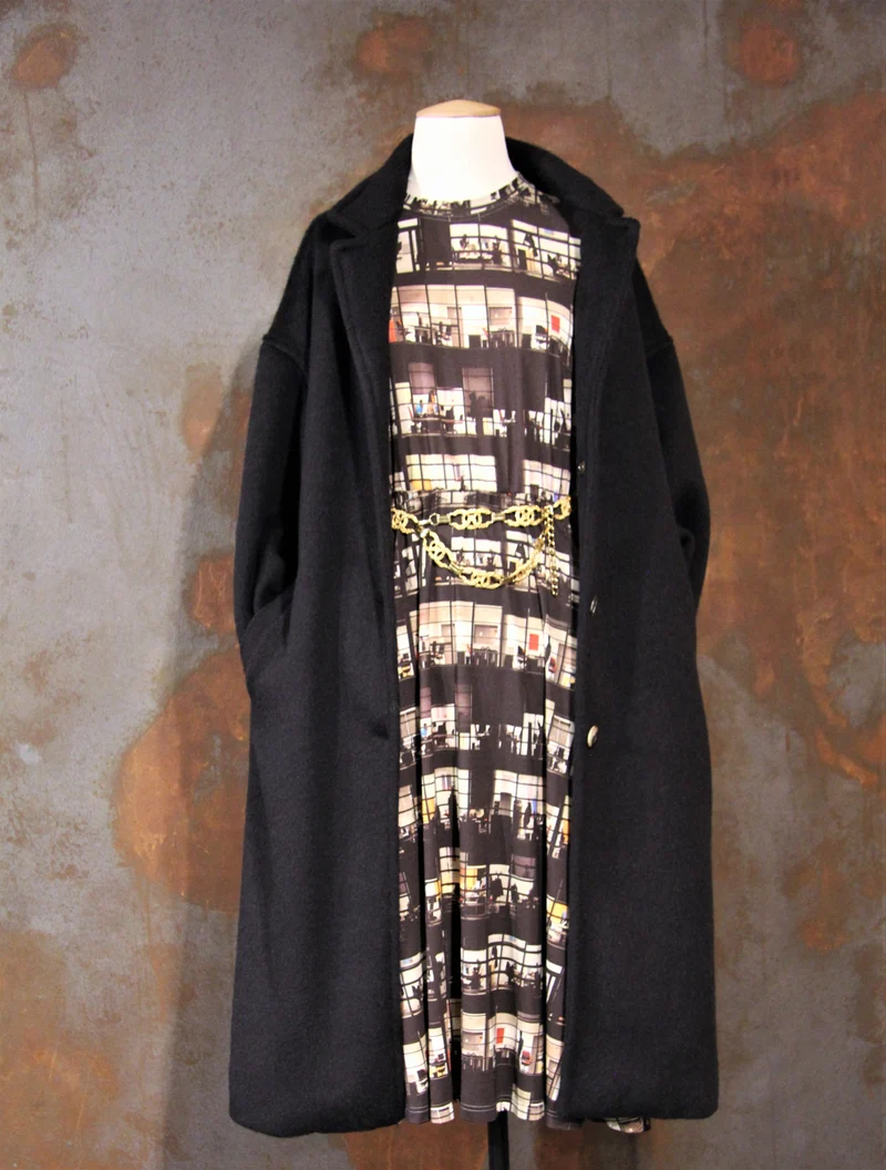 Manteau noir Matisse