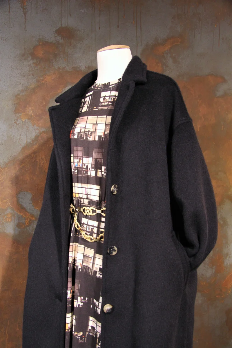 Manteau noir Matisse