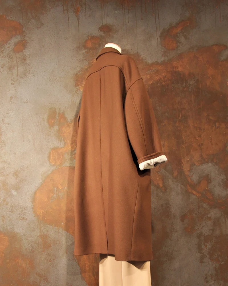 Manteau chocolat Matisse