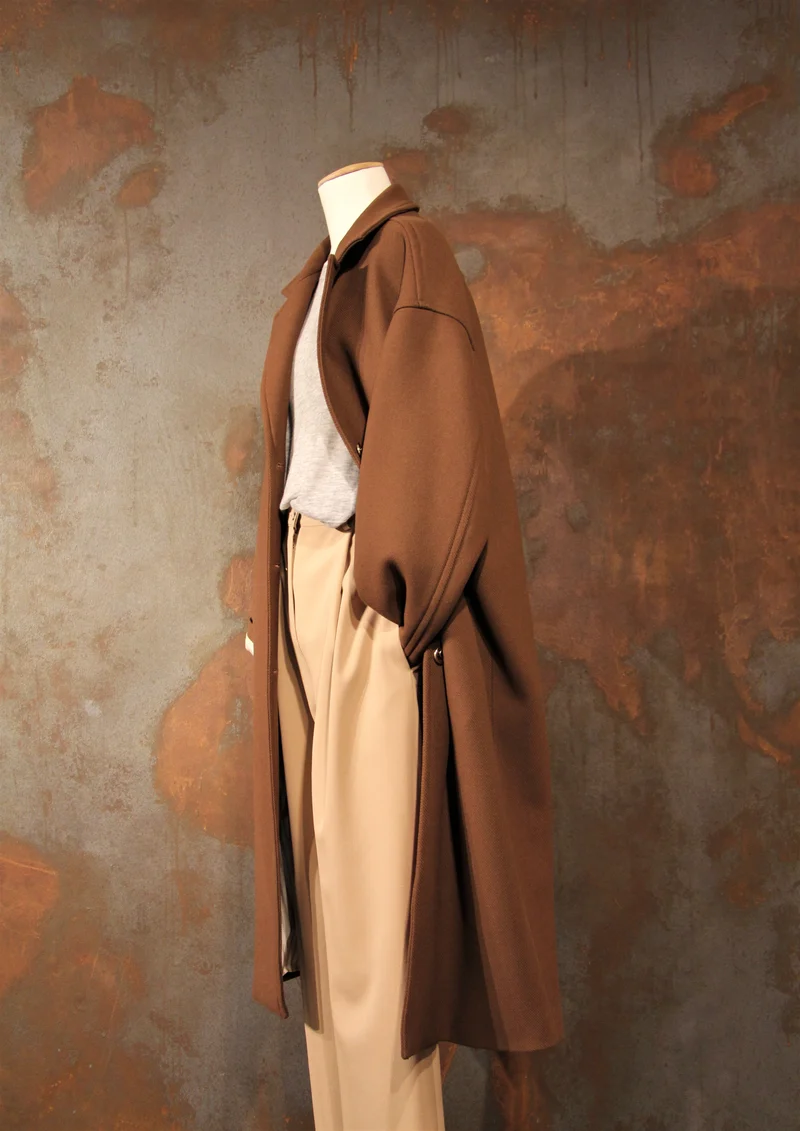 Manteau chocolat Matisse